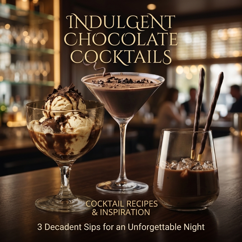 Chocolate Liqueur - 3 Ways