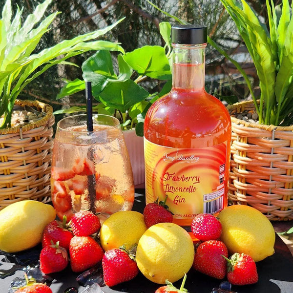Strawberry Limoncello Gin Newy Distillery
