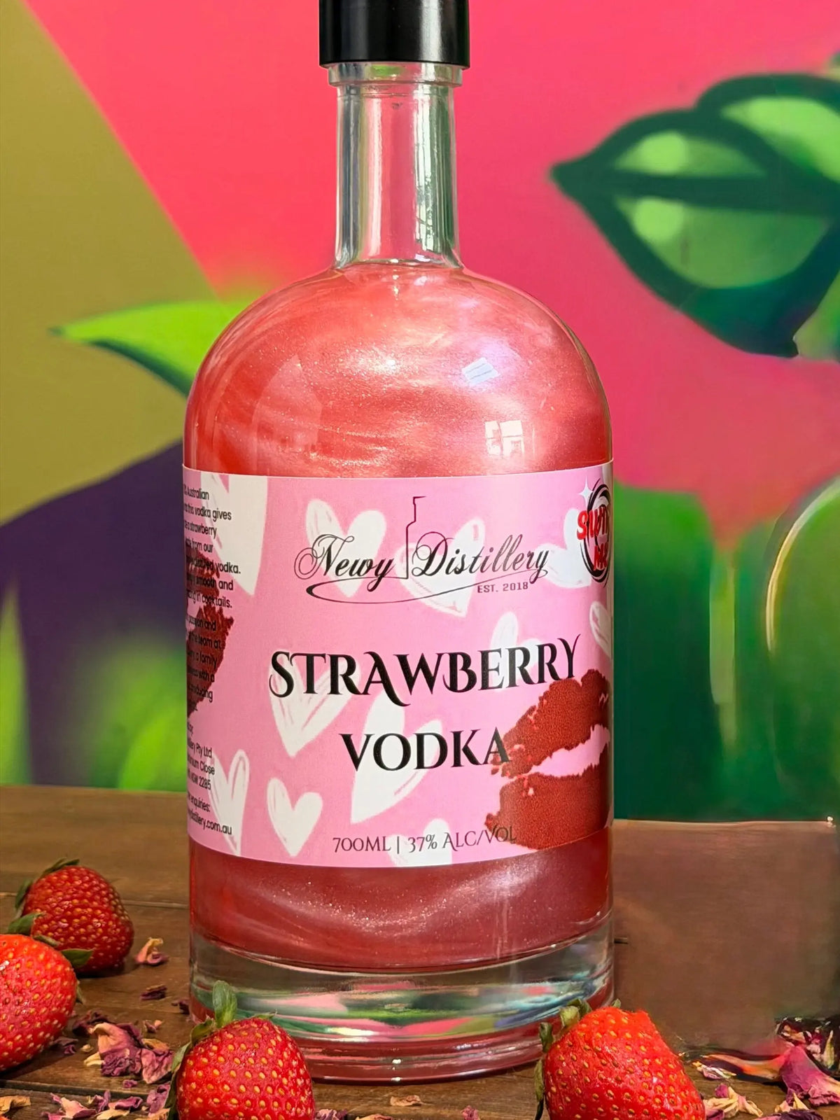 Strawberry Vodka Newy Distillery