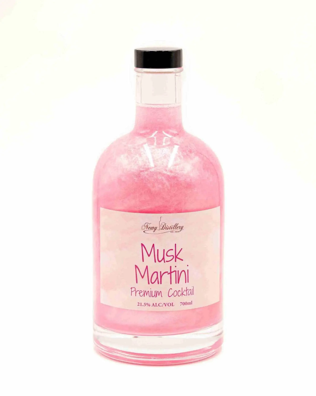 Musk Martini Pre-Mix Cocktail Bottle Newy Distillery