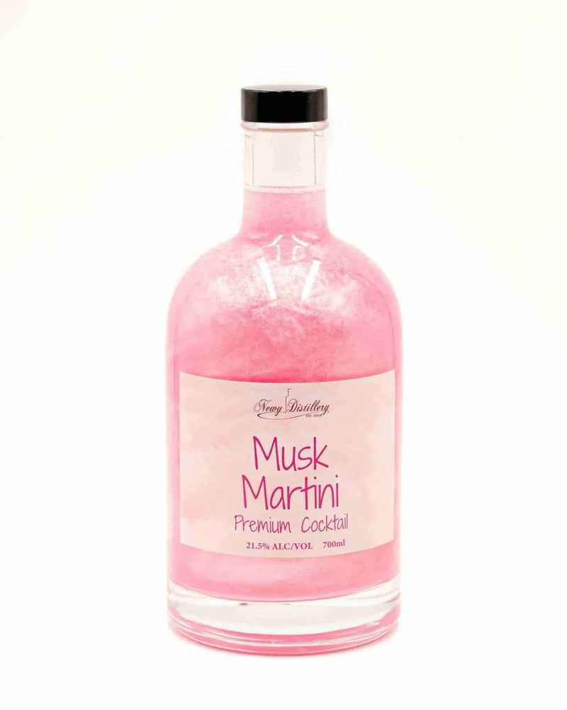Musk Martini Pre-Mix Cocktail Bottle Newy Distillery