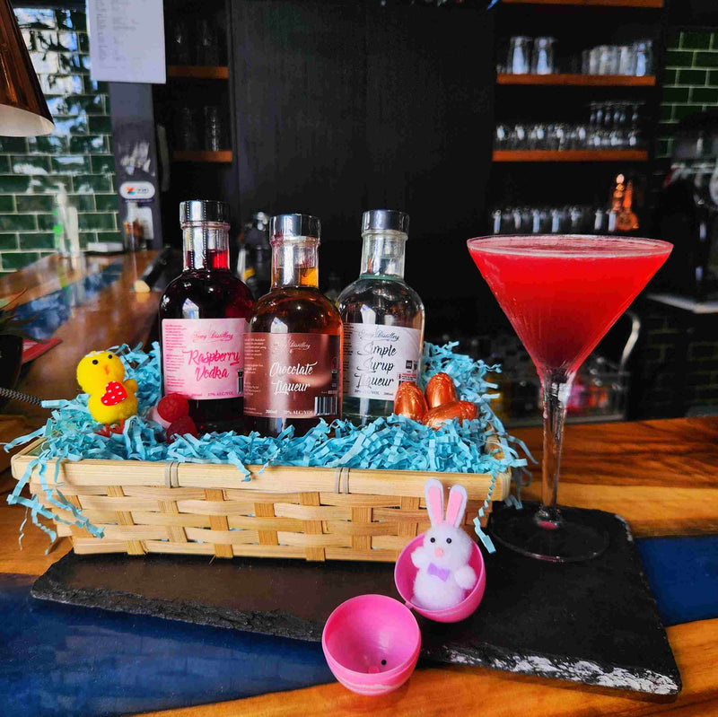 Raspberry Chocolate Cocktail Kit Newy Distillery