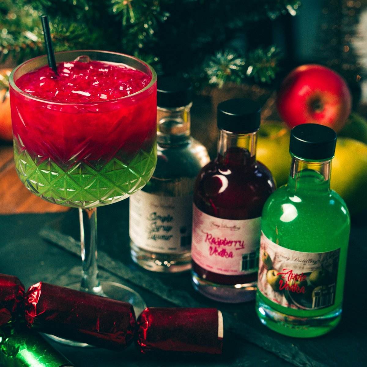 Santa Vacay Shimmered Cocktail Kit Newy Distillery