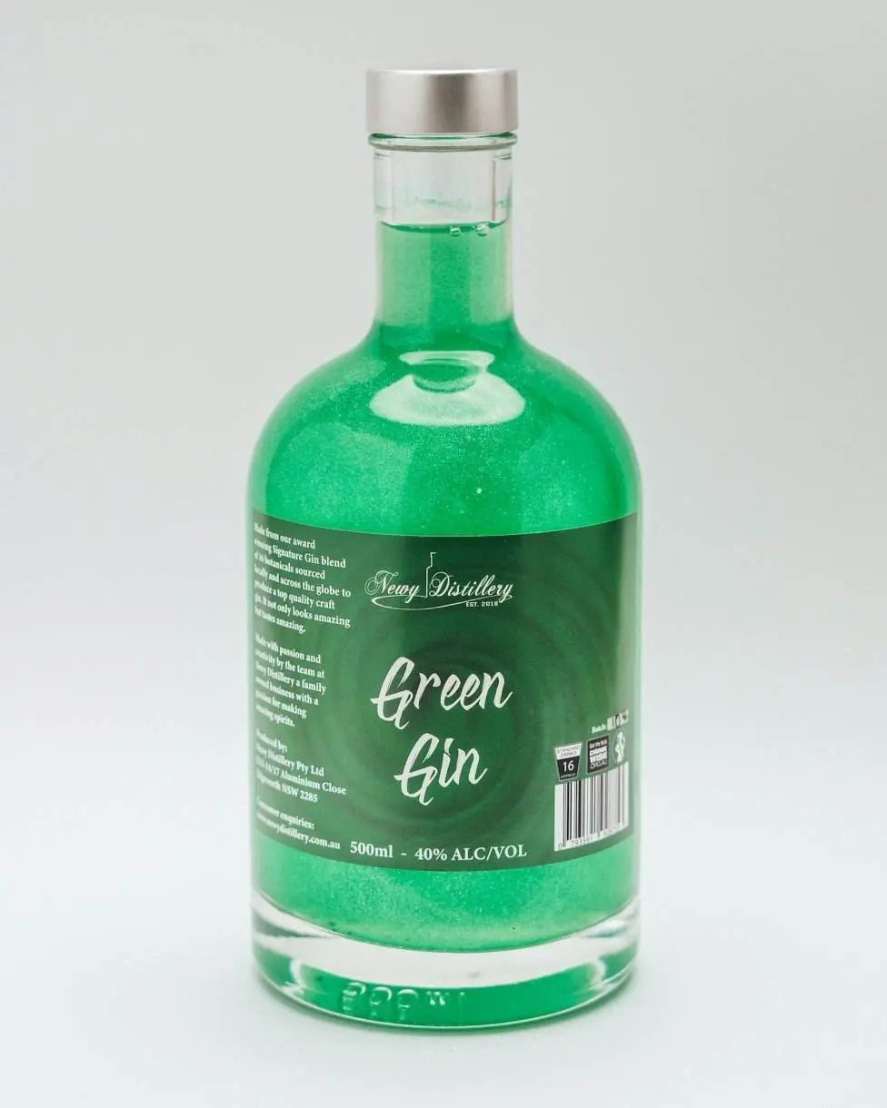 Green Shimmer Gin Newy Distillery