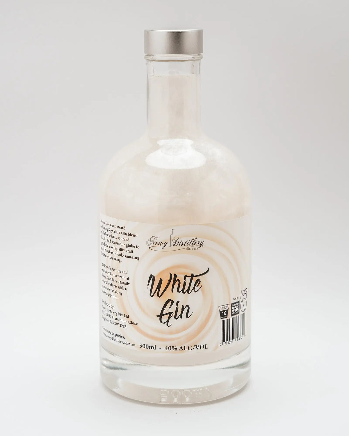 White Shimmer Gin Newy Distillery