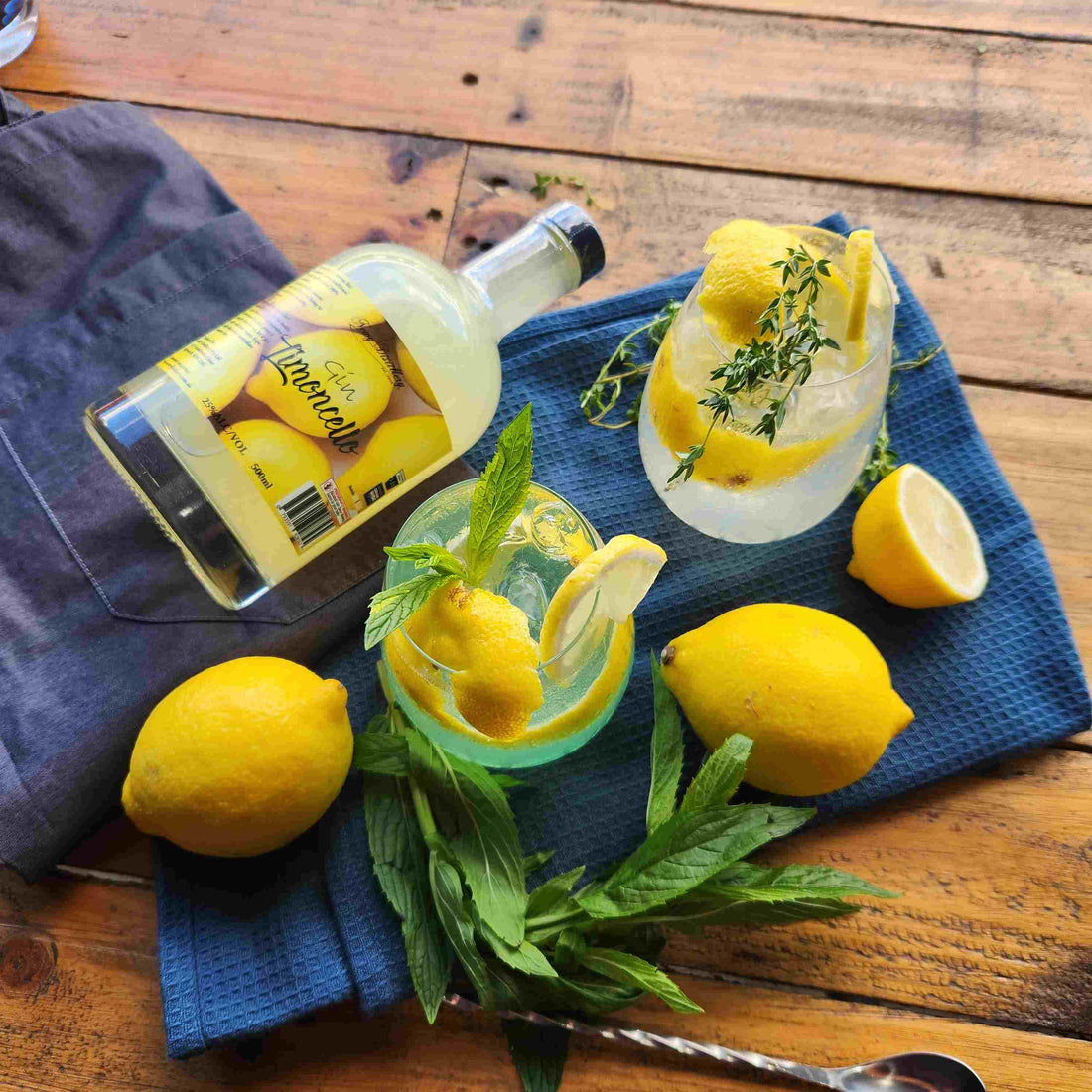 Gin Limoncello Collins Cocktail Recipe