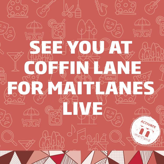 JOIN US FOR COCKTAILS AND COMEDY AT MAITLANES ON SATURDAY 4TH MARCH!