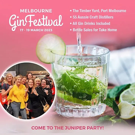 MELBOURNE GIN FESTIVAL 2023 HERE WE COME!