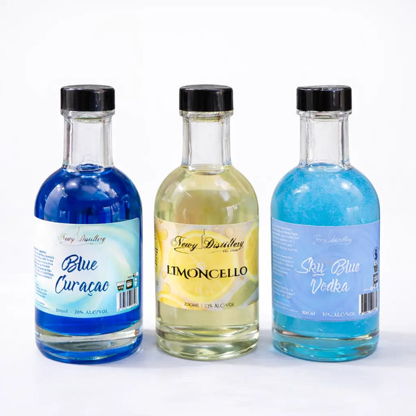 Blucello Lagoon cocktail kit Newy Distillery