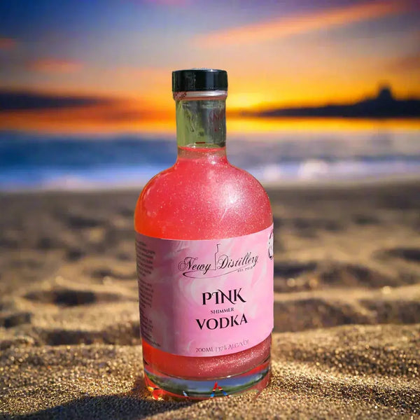 Pink Shimmer Vodka Newy Distillery
