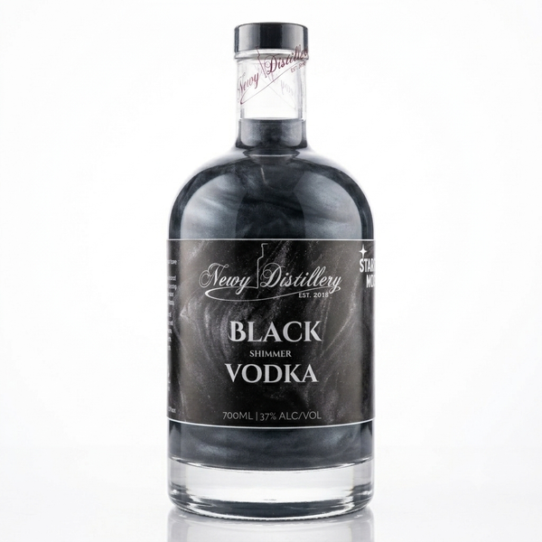 Black Shimmer Vodka Newy Distillery