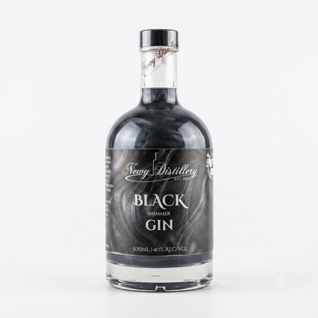 Black Shimmer Gin Newy Distillery