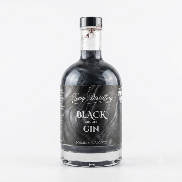 Black Shimmer Gin Newy Distillery