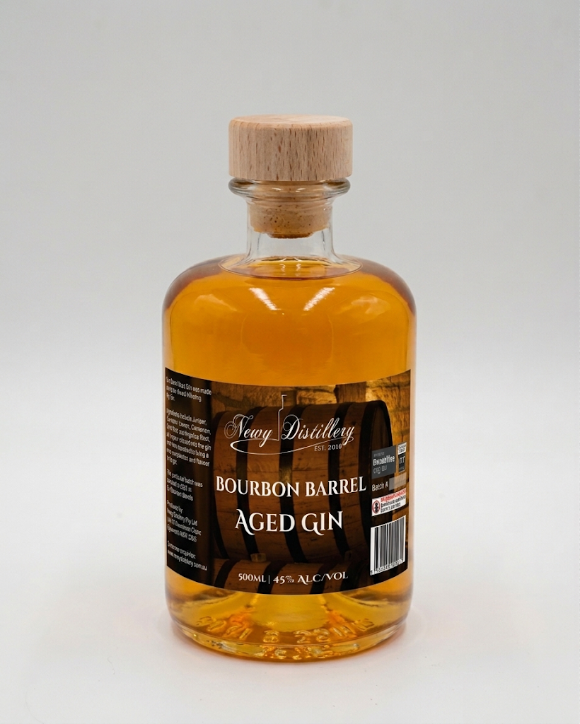 Bourbon Barrel Aged Gin Newy Distillery