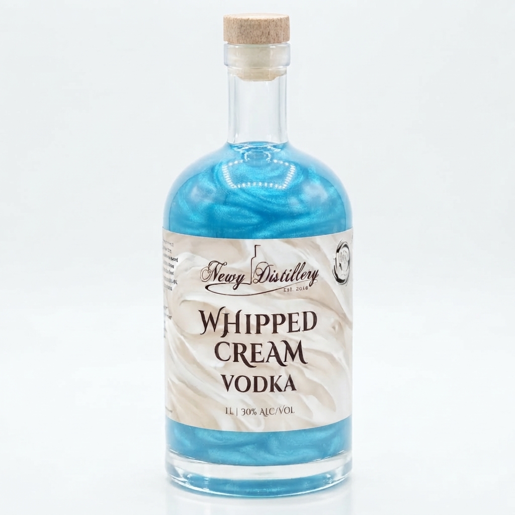 1 Litre Whipped Cream Vodka Newy Distillery