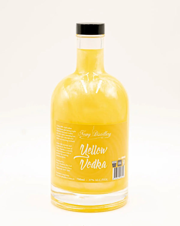 Yellow Shimmer Vodka Newy Distillery