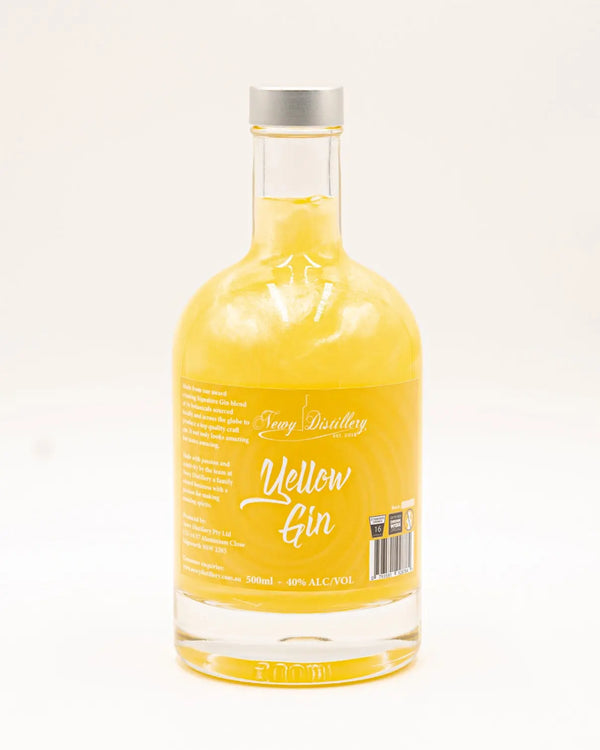 Yellow Shimmer Gin Newy Distillery