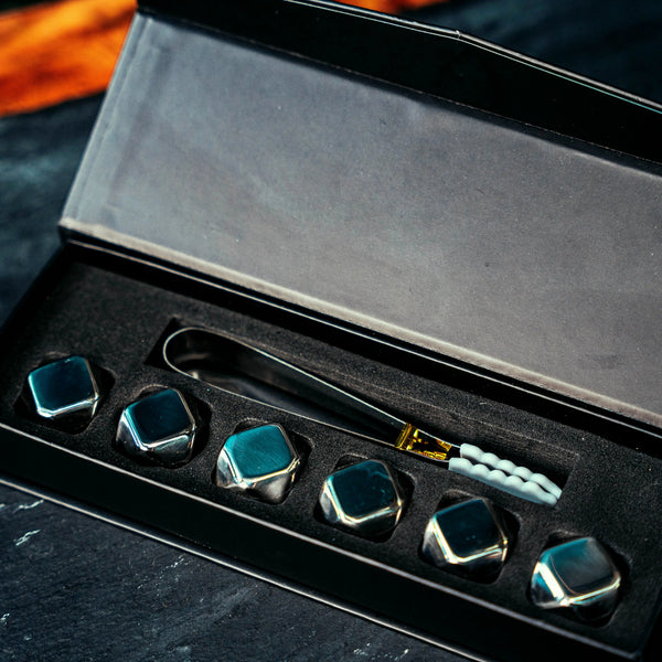 Whisky Stones - Stainless Steel Reusable Ice Cubes Newy Distillery