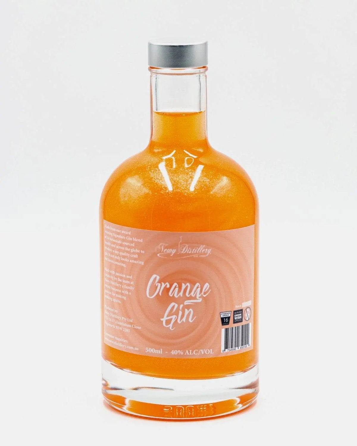 Orange Shimmer Gin Newy Distillery